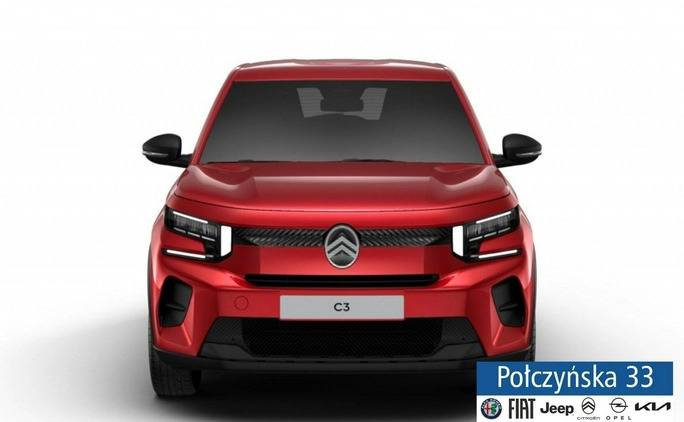 Citroen C3 cena 75050 przebieg: 3, rok produkcji 2024 z Oborniki Śląskie małe 37